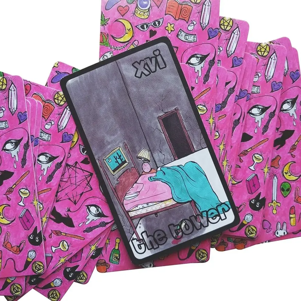 Full Size Tarot Cards Sex Game Position Mental Health Affirmation Cards Inspirationational Cards