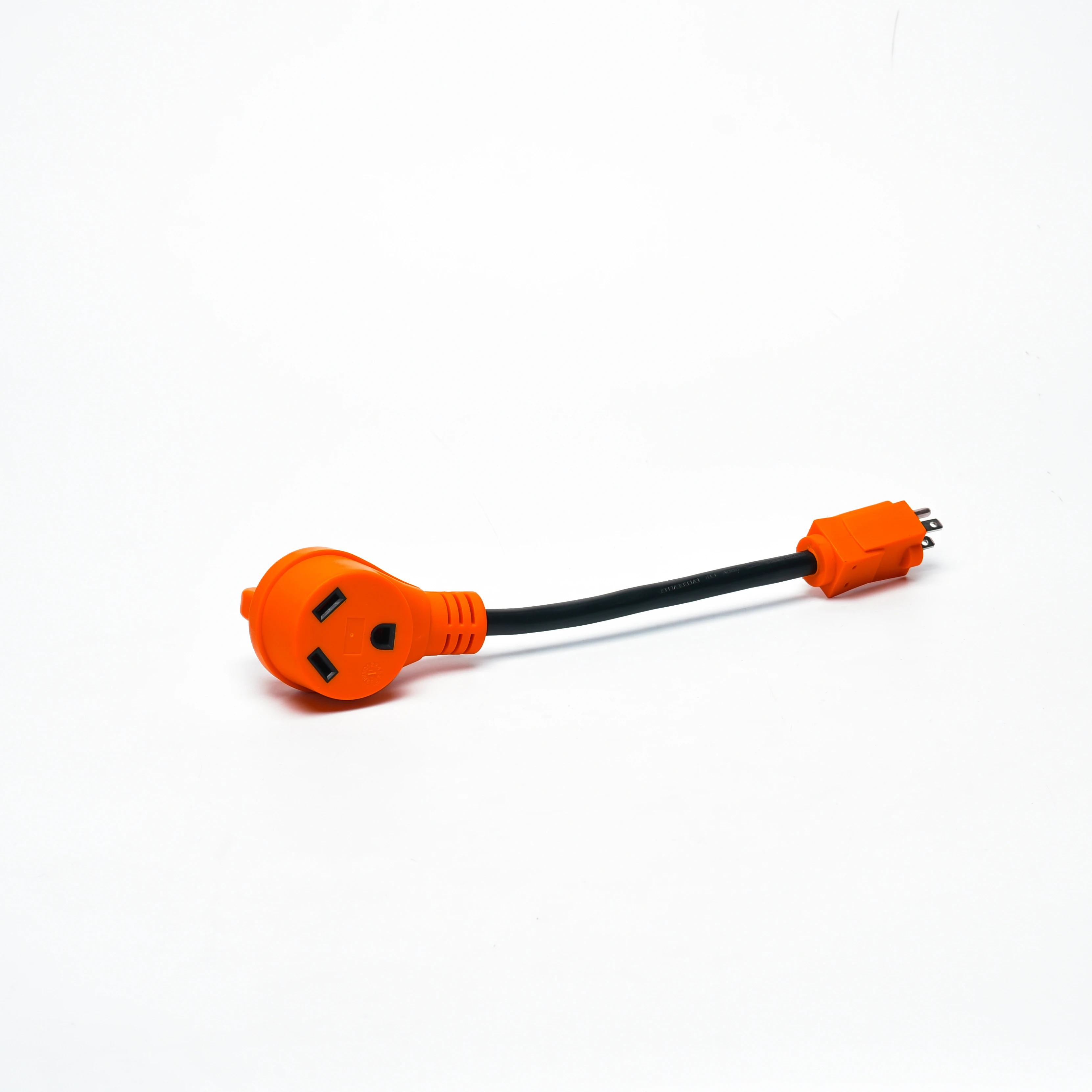 RV Electrical Power Adapter Cord 15A Male to 30A Female STW Power Cord NEMA 5-15P 30 Amp Male Plug to TT-30R  125V