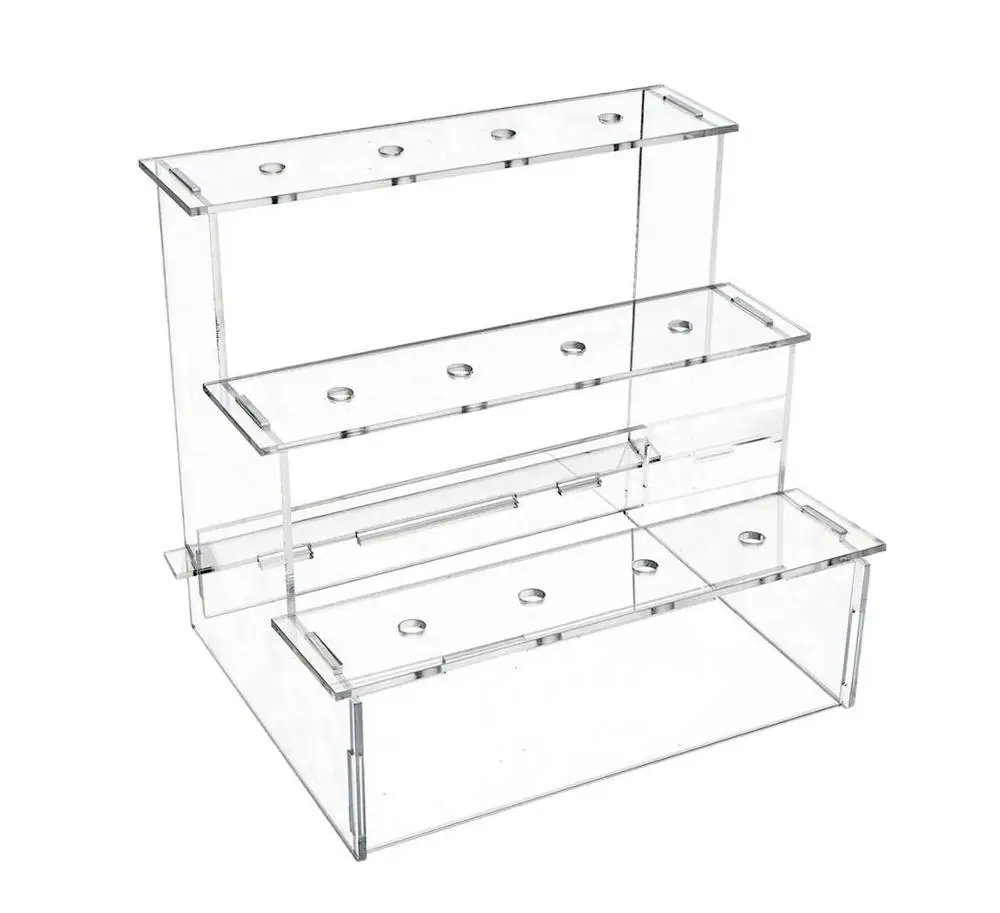 12 Hole Clear Acrylic Swan Shaped Cake Pop Lollipop Display Stand