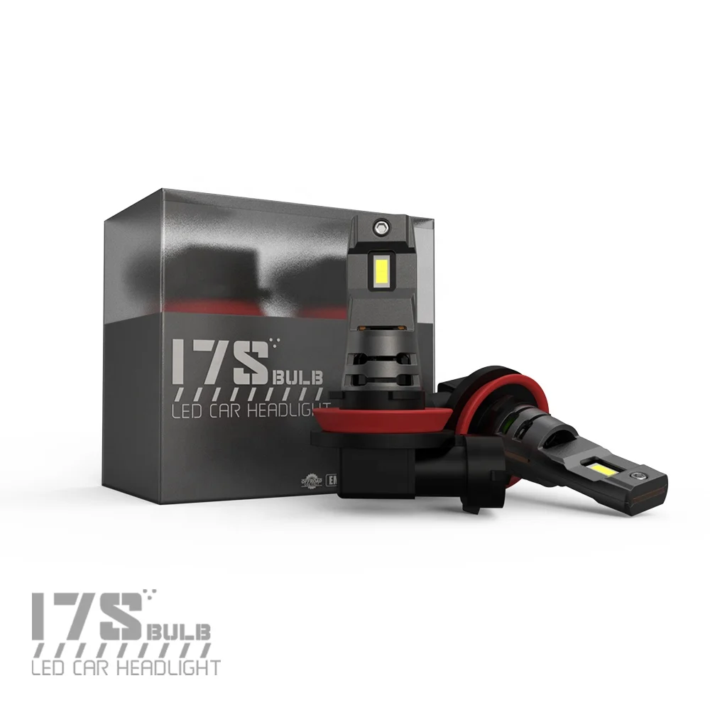 eurs led headlight bulb Automobile Lamp 40W 8000lm P19 mini fanless wireless led headlight bulb h11 for toyota innova