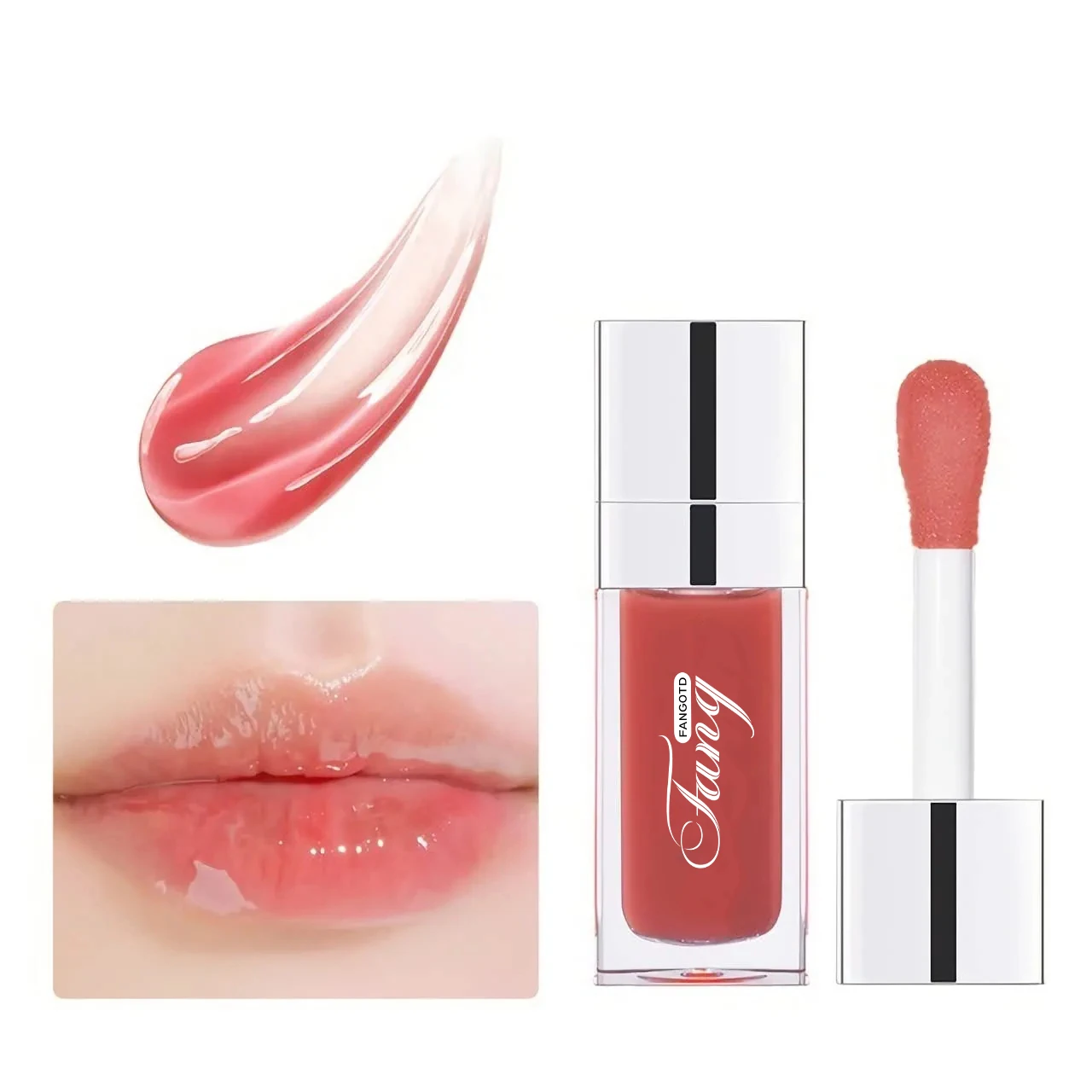 4 Flavors Long Lasting Moisturizing Lip Makeup Lip Care Lip Glow Oil