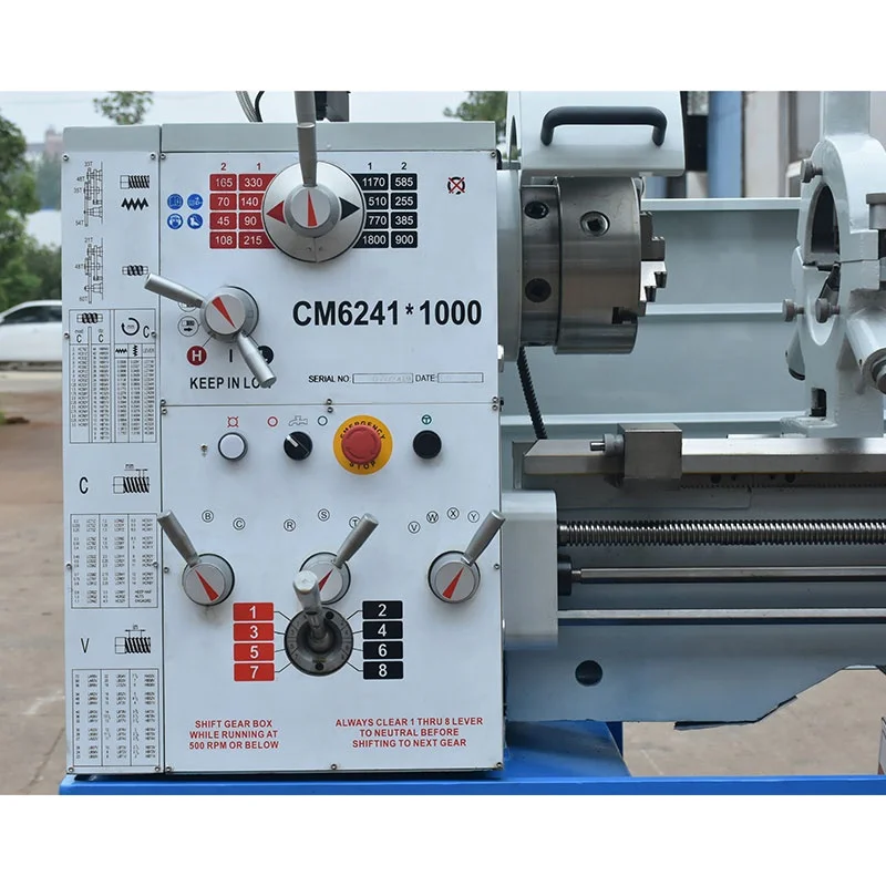 CD6241 52 мм шпиндель отверстие ручной двигатель токарный станок с CE для