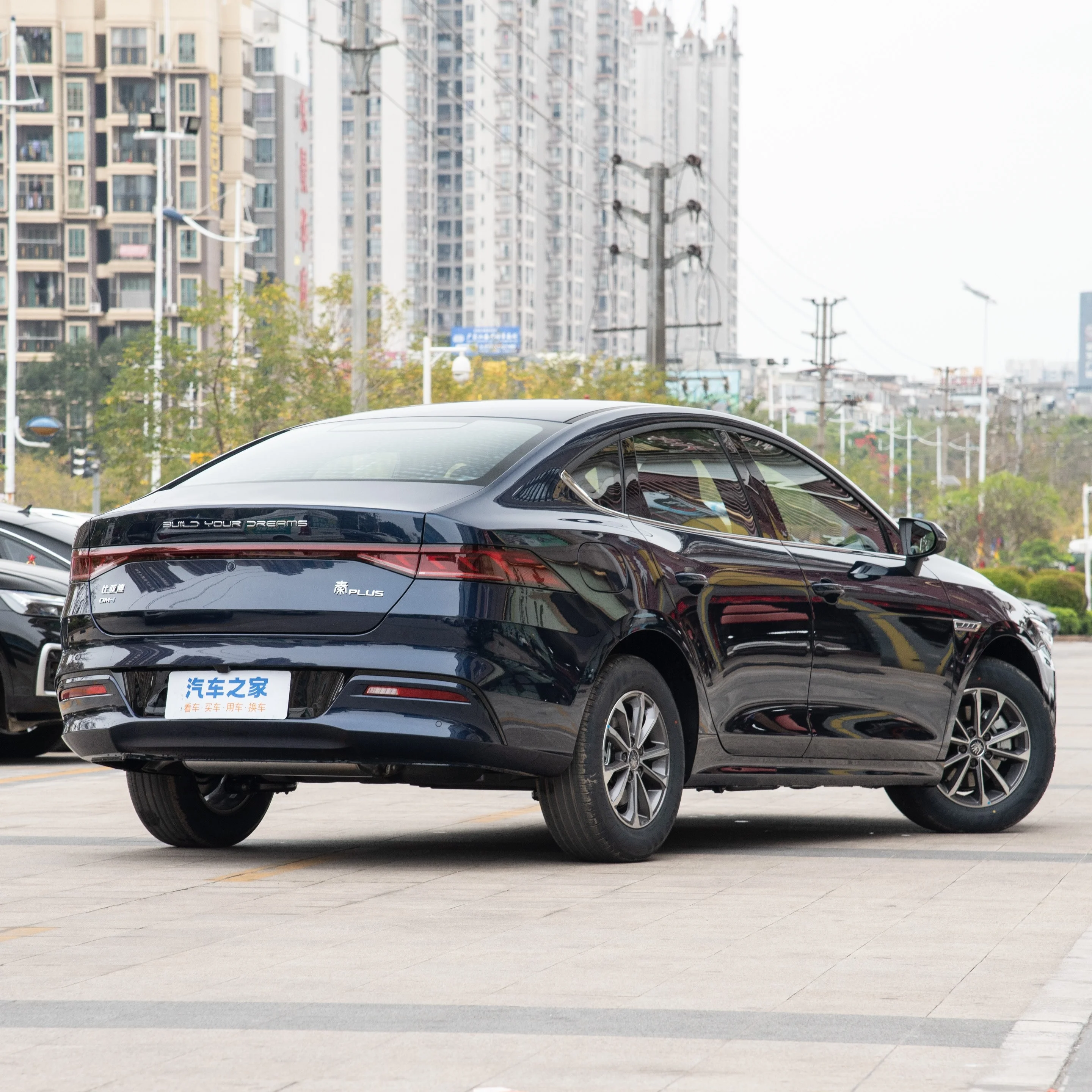 2024 Лидер продаж китайский электромобиль Qin ev dmi BYD Plus DM-i версия