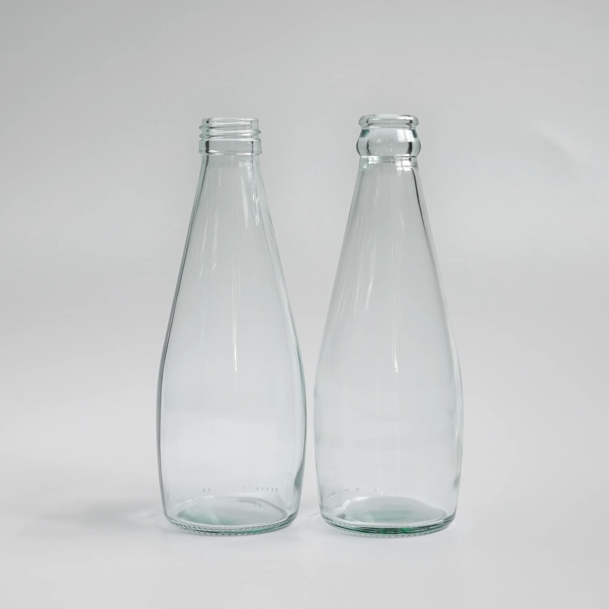 clear glass bottle basil seed juice drink best quality glass bottle