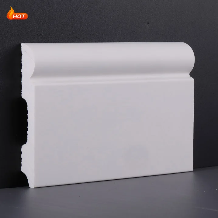 PS Skirting Board PS Baseboard Vinyl Skirting For Extrusion Profiles