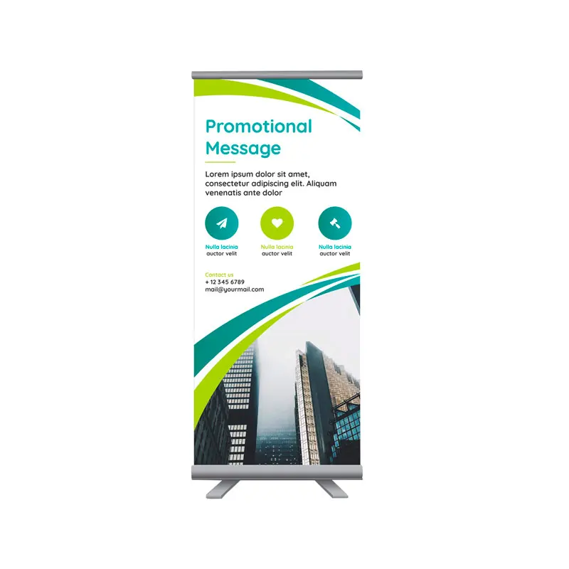 Portable Roll up banner stand roller banner/buy poster prints exhibit display for outdoor