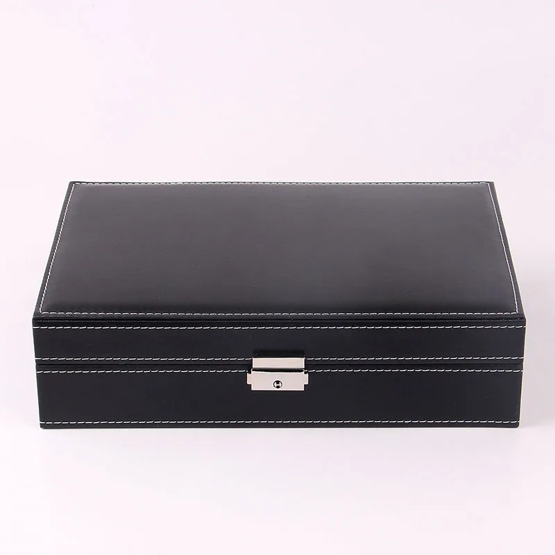 
 В наличии 8 мягких подушек коробка для часов органайзер для хранения ювелирных изделий модные часы  