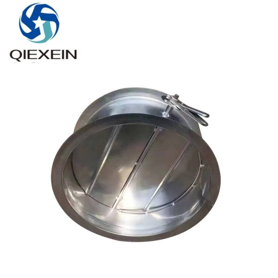 Round Duct Damper Manual Volume Control Damper For Duct