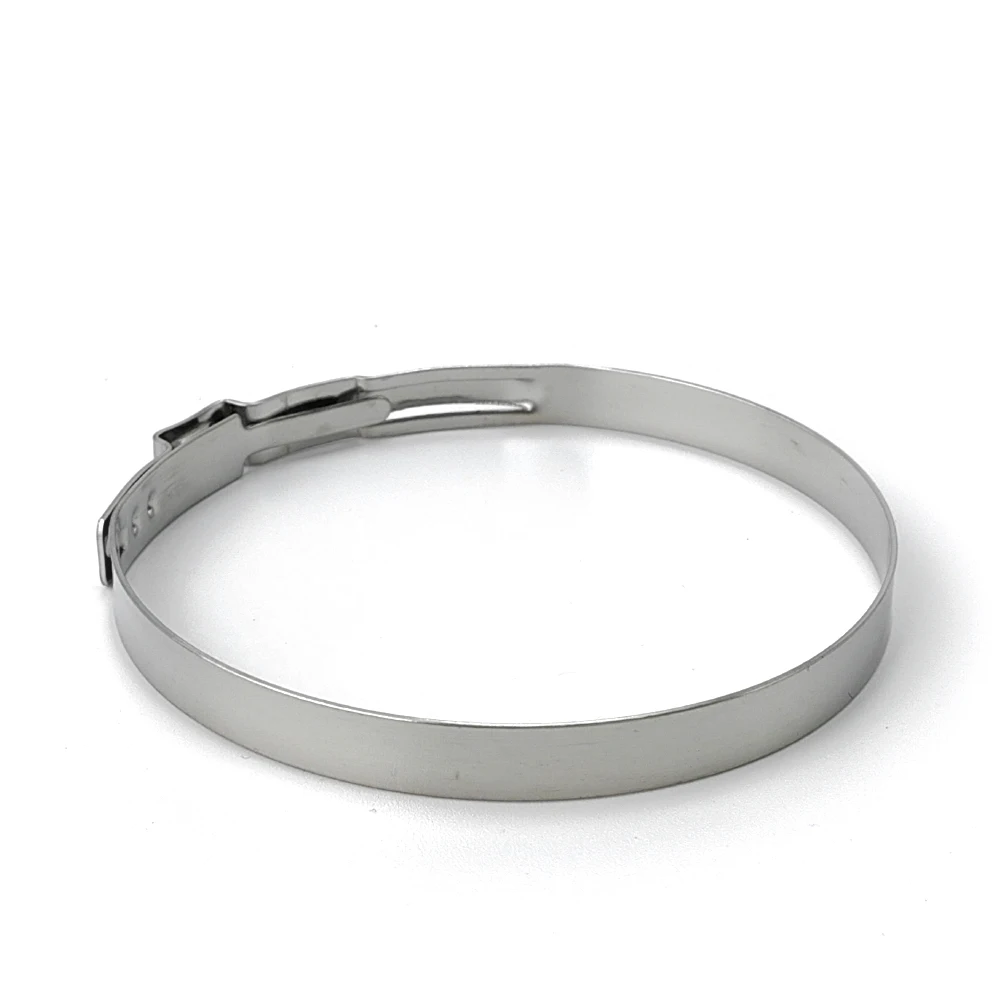 7mm 9mm 10mm Bandwidth Stainless Steel One Ear Hose Pipe Clip 360 Degree Seal Hose Pipe Clamp