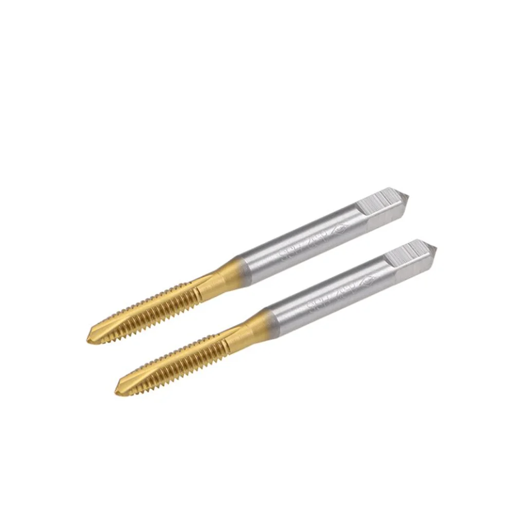 High Quality Taps Good Product Cheap HSS M6*1mm Tin Coated Spiral Point Tapp Drill tap unit