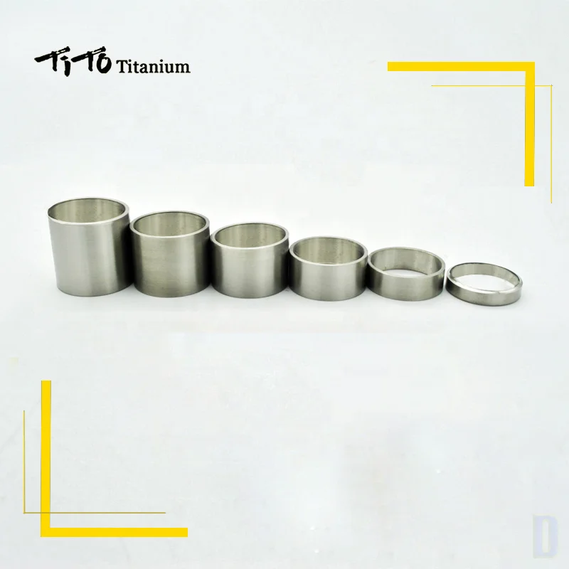 TITO titanium self-accessories outdoor mountain bike dry gasket 5/10/15/20/25/30 mm bicycle practical gasket washer