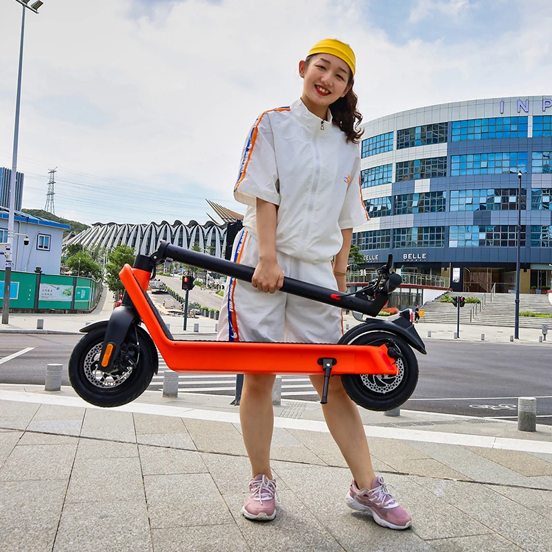 Eu Stock Adult E Scooter Electric 500W x9 powerful folding Electric Motorcycle Kick Skateboards Off Road e-scooter With Seat