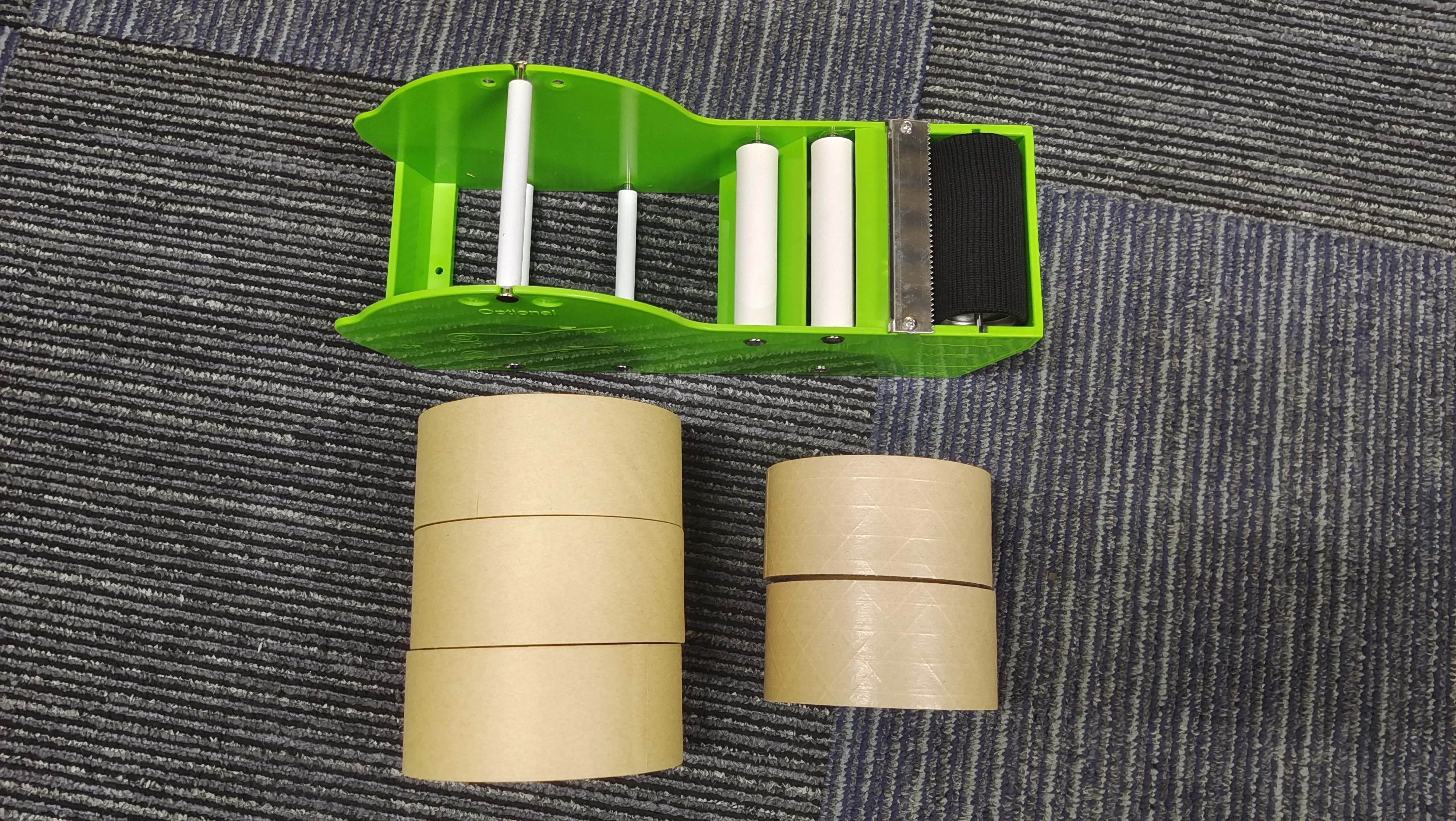 Factory Price Green Manual Water Activate Gummed Kraft Paper Tape Dispenser