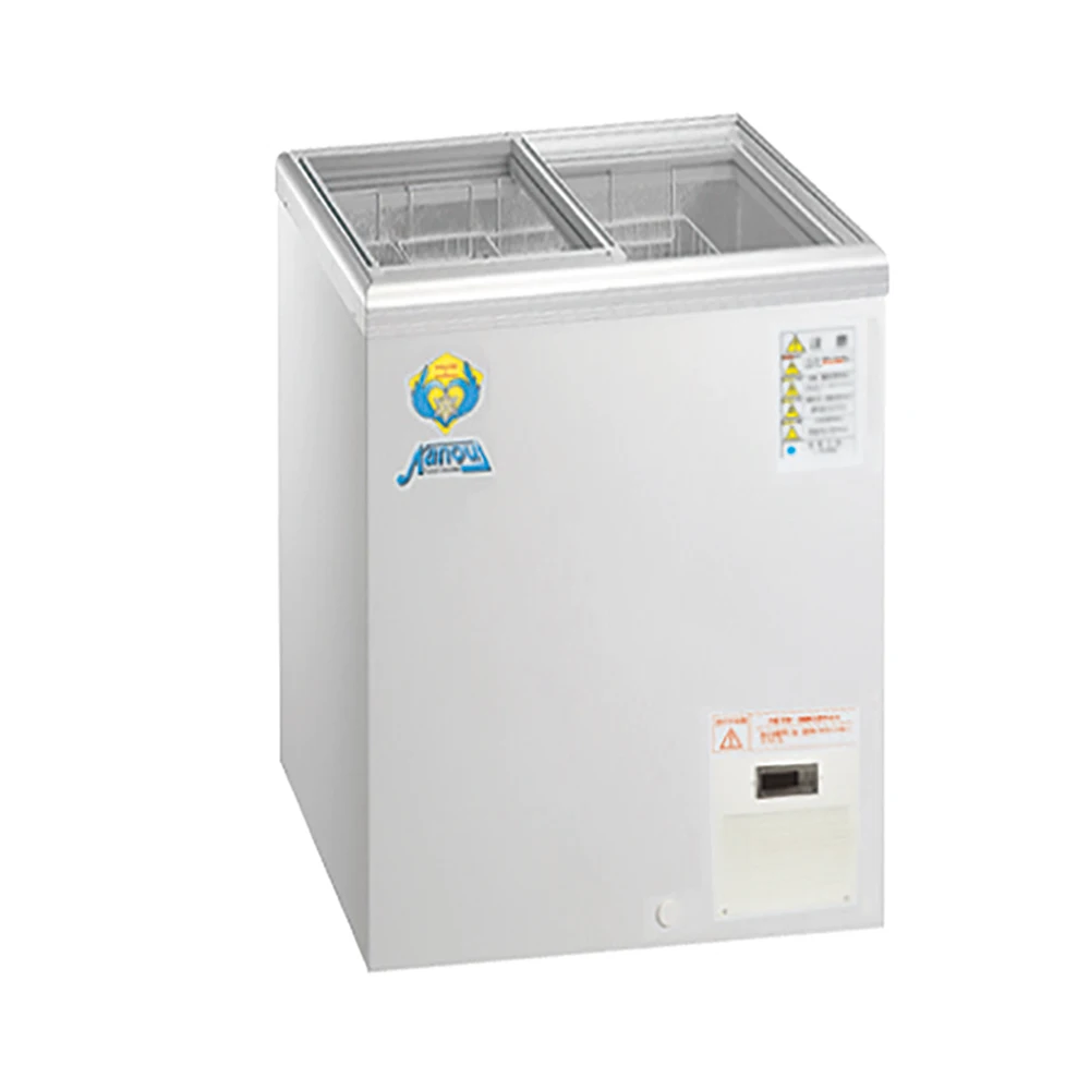 
Industrial horizontal ultra low temperature medical deep freezer 