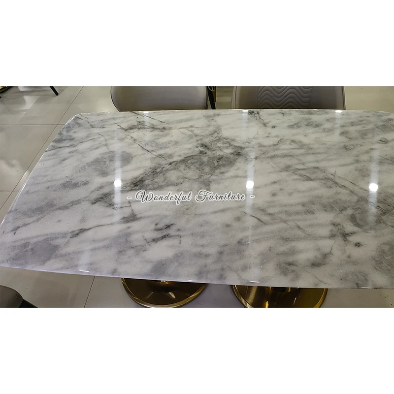 New Popular Contemporary Dining Table Modern Restaurant Kitchen Dining Tables With Chair