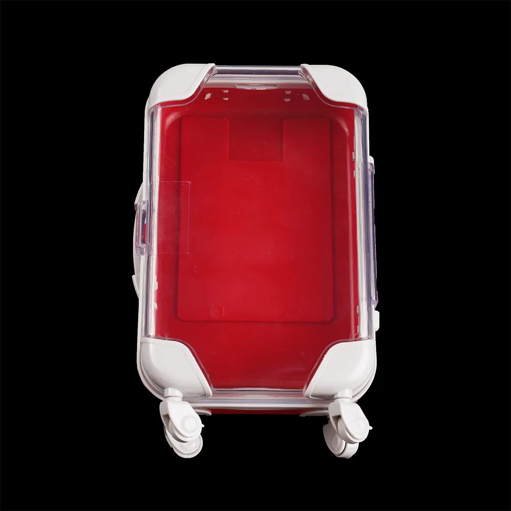 mini trolley suitcase box Empty packing Box Luggage gift self defense keychain Packaging Suitcase