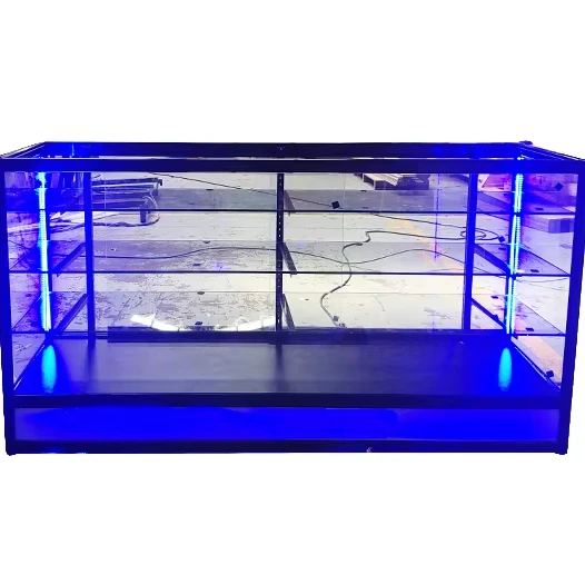 Glass Showcases Display Smoke Shop Smoke Shop Display Table Luxury Tobacco Shop Decoration