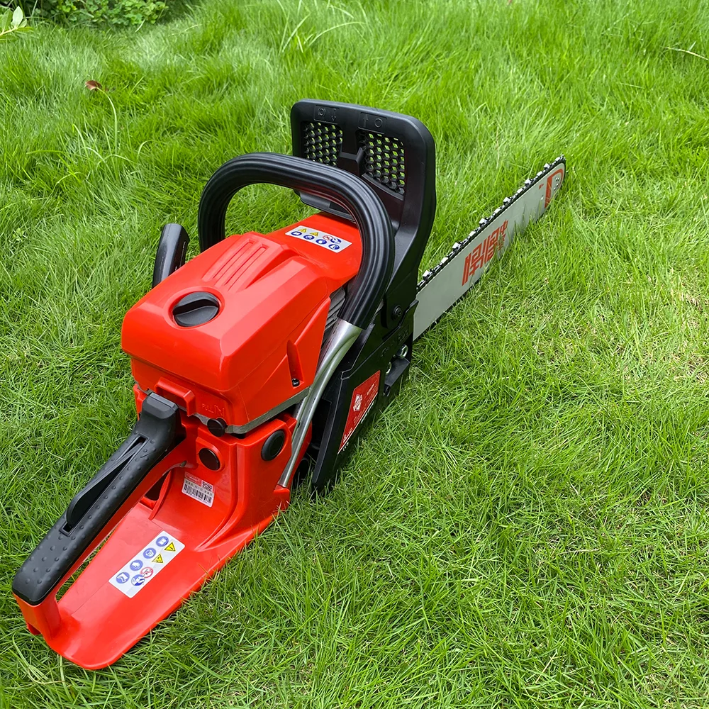 Auston 62cc цепная пила для резки дерева с легким