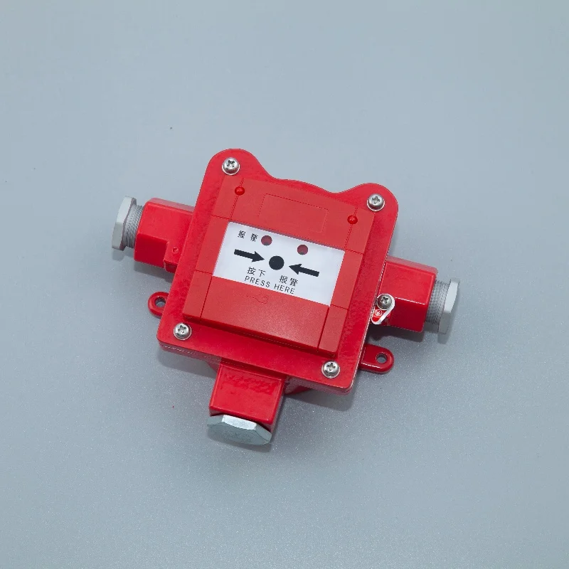 Customized Outdoor Loud Light Warning Speaker Conventional Fire Alarm Audible and Visual Alarm for Fire Protection