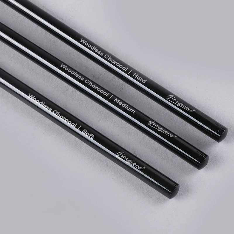 Giorgione G-WM3200 Artist Sketch Graphite 6pcs Charcoal Pencils Set For Sketching and Drawing