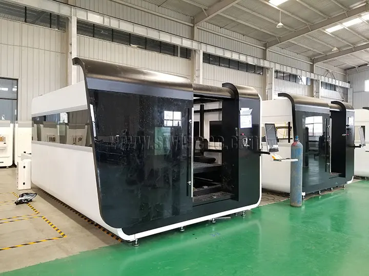 High Power Fiber Laser Metal Cutting Machine with Exchange Pallet from STYLECNC