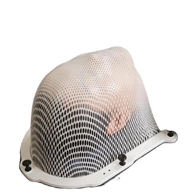 S type  Thermoplastic Head Mask for Cancer Tumor Radiation Treatment Radiotherapy Patient Positioning Immobilization