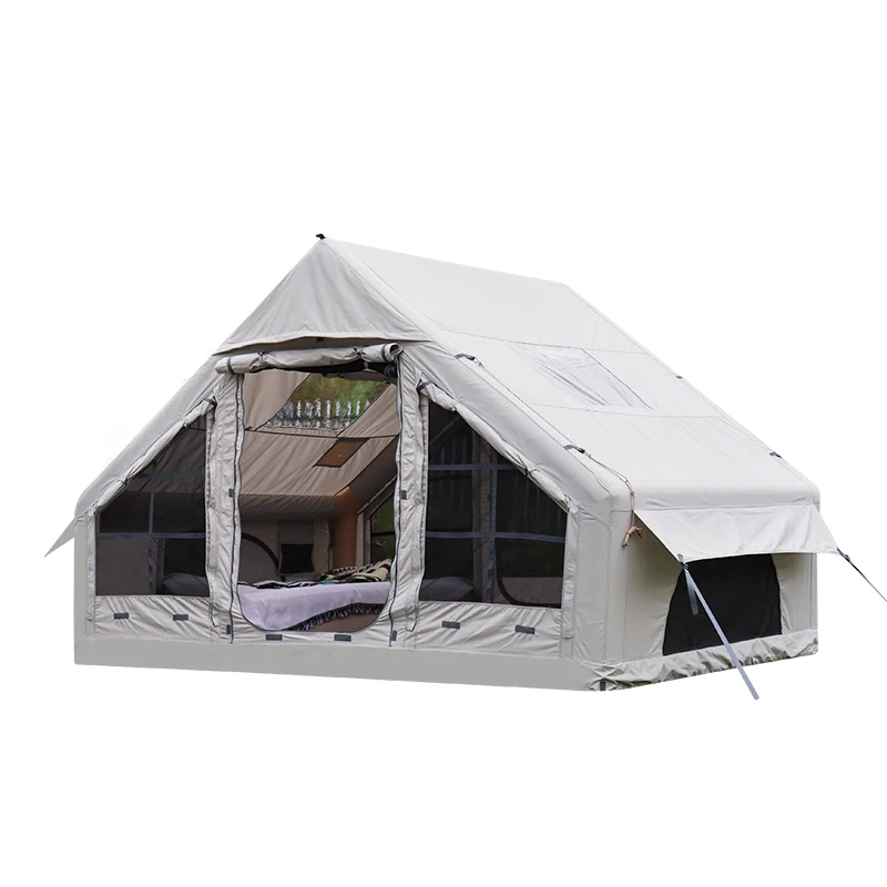 customized Outdoor Oxford Waterproof Travel Camping Tent Inflatable House Tent outdoor event air camping caravan house