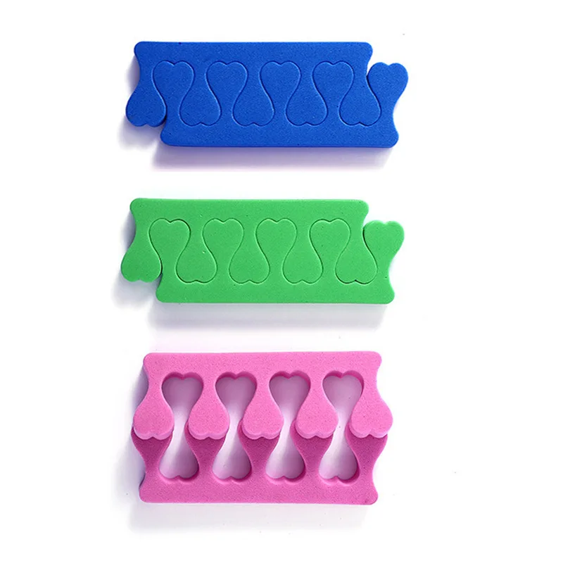 Toe Finger Separators For Nail Art Manicure Tools Professional EVA Finger Sponge Separator Pedicure Diy Nail Art Tools