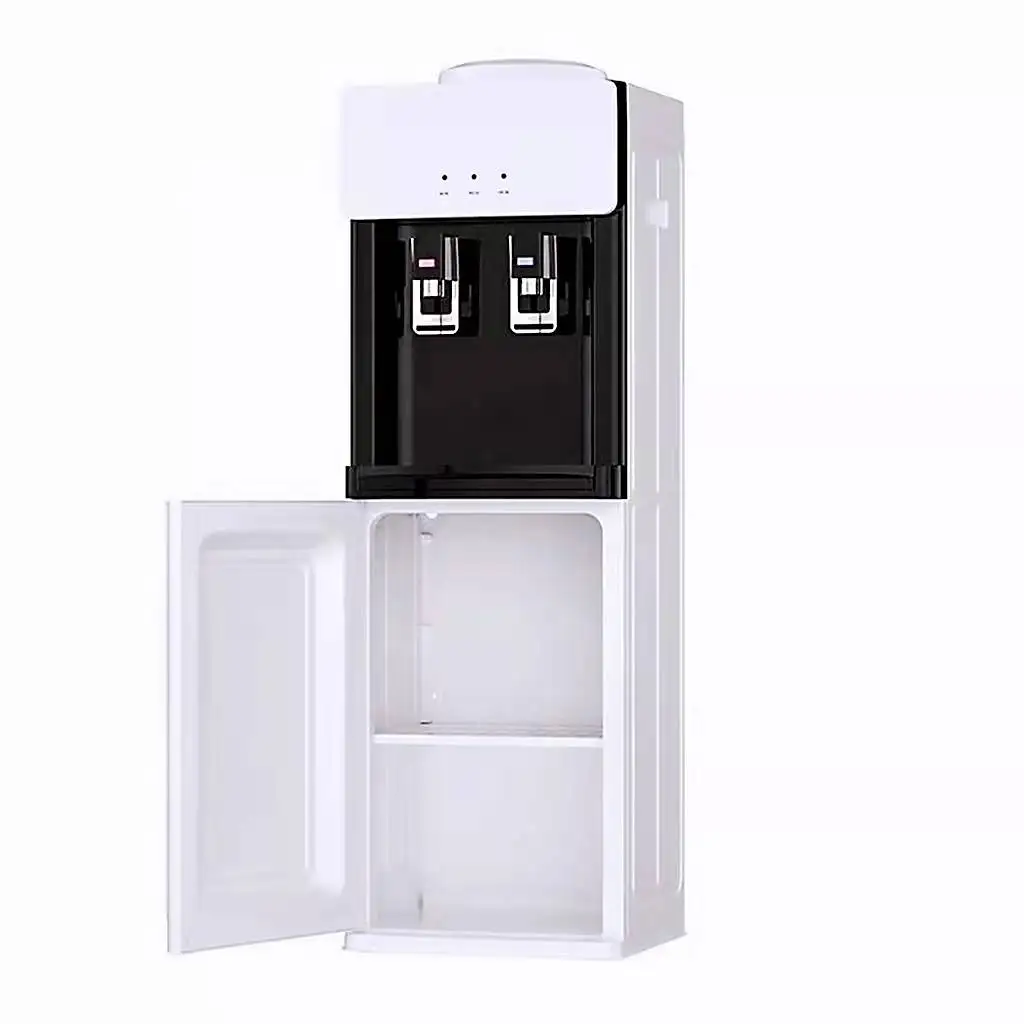 110V New Type Home Mini Water Cooler Fans Dispenser Electric Stand Installation for Household and Hotel Plastic Housing