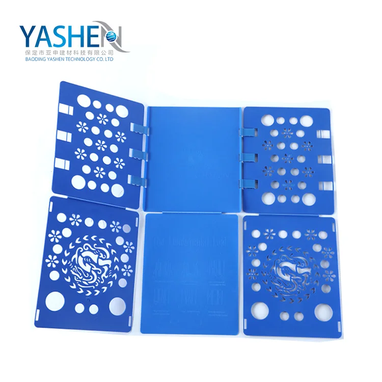 Складная доска для футболок Регулируемая Пластиковая одежды