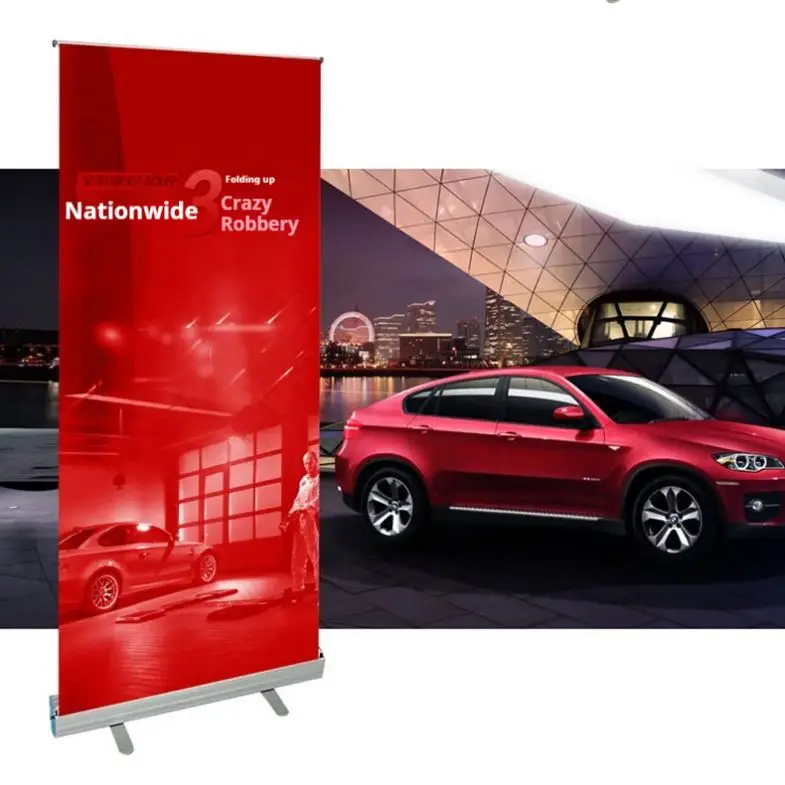 Factory Wholesales Price High Quality Display Roll Up Banner Stand With Luxury Wide Base