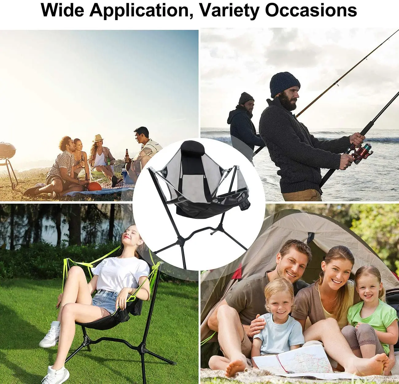 Wholesale Portable Folding Outdoor Camping Lightweight Ultralight Collapsible Chair For Traveling