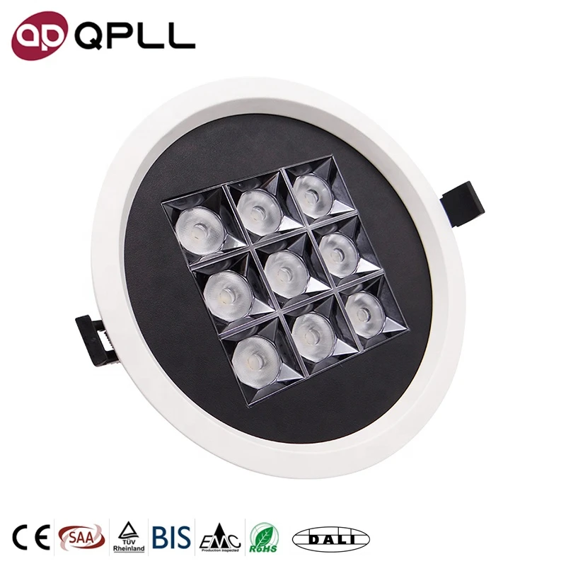 Высокое качество встраиваемый 85-265 В 8 Вт dali dimmable светодиодный светильник круглый белый SMD Downlight