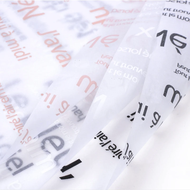 Latest Luxury Design Custom printed logo clothing wrapping tissue paper,gift paper,shoes paper