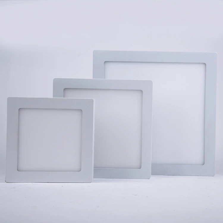 Residential Lighting Ceiling Mounted Surface Installation Led Panel light SMD2835 Hotel 6W 12W 18W 24W Square LED Downlight