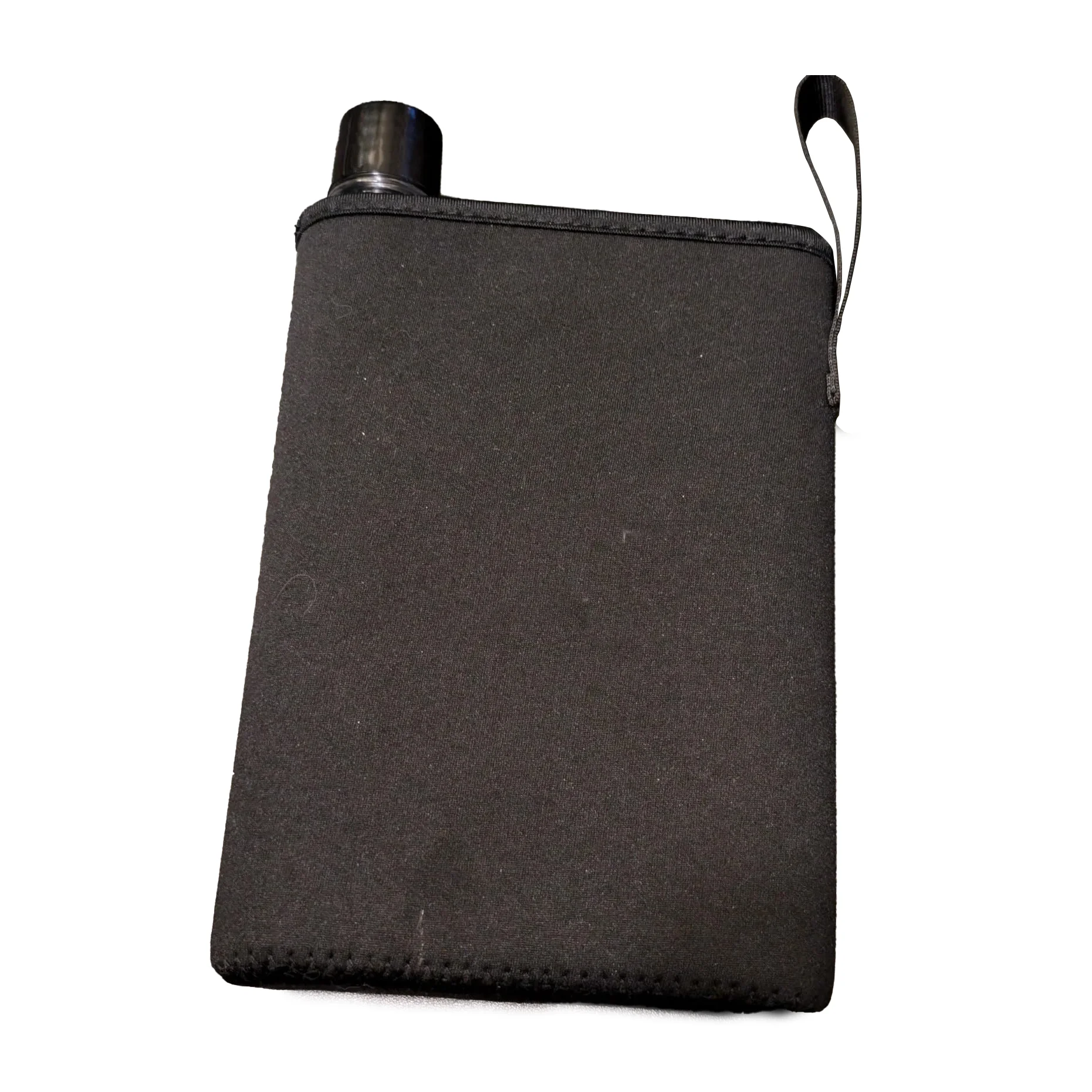 Custom Neoprene 13oz Flat Water Bottle Sleeve 18oz Slim Flask Holder