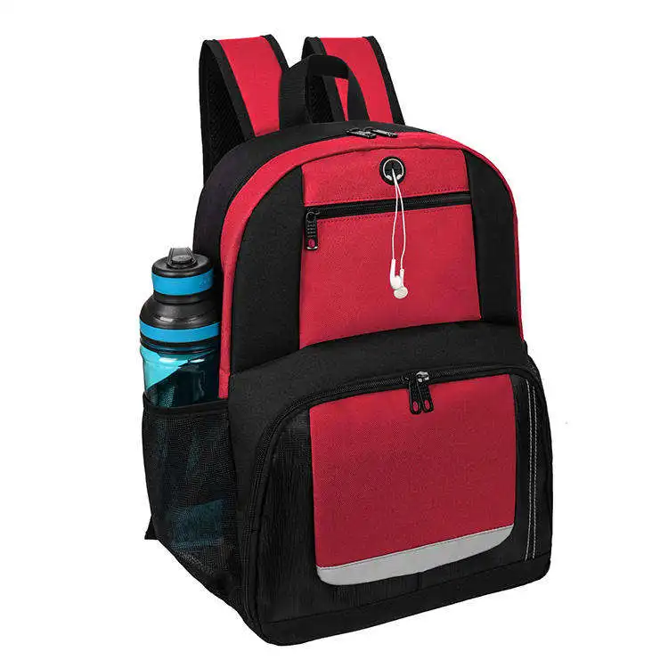 Fully Customizable Name Tags Christmas Motorcycle High Tech Riders Universal Backpack For Children