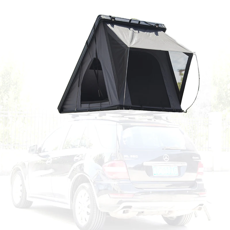 2024 New Design Pop-up Hardshell Super Thin Lightweight 4X4 Aluminum Car Roof Tent Box for Off road SUV Vehicle Camping
