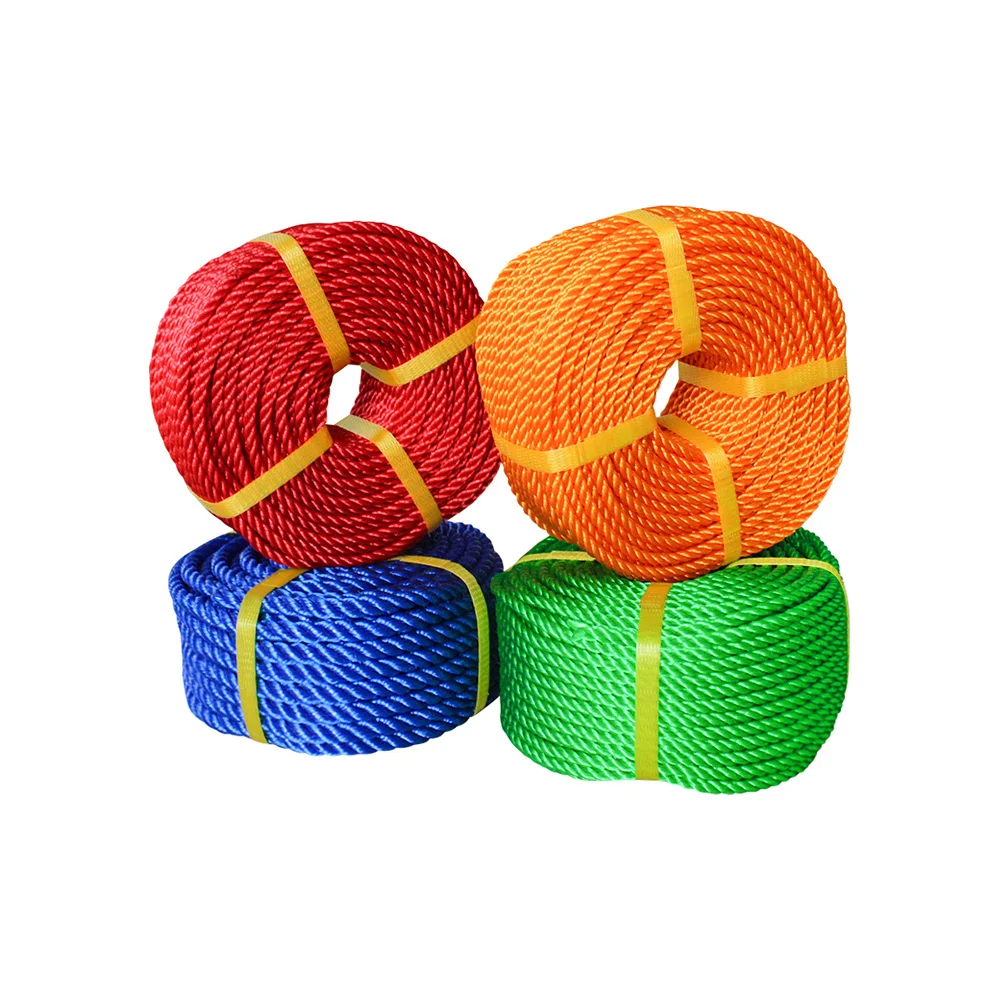 Wholesale best quality UV Protected 10mm Danline PP Rope 3 Strands Twisted Polypropylene Fiber Made in Vietnam pp rope 10mm
