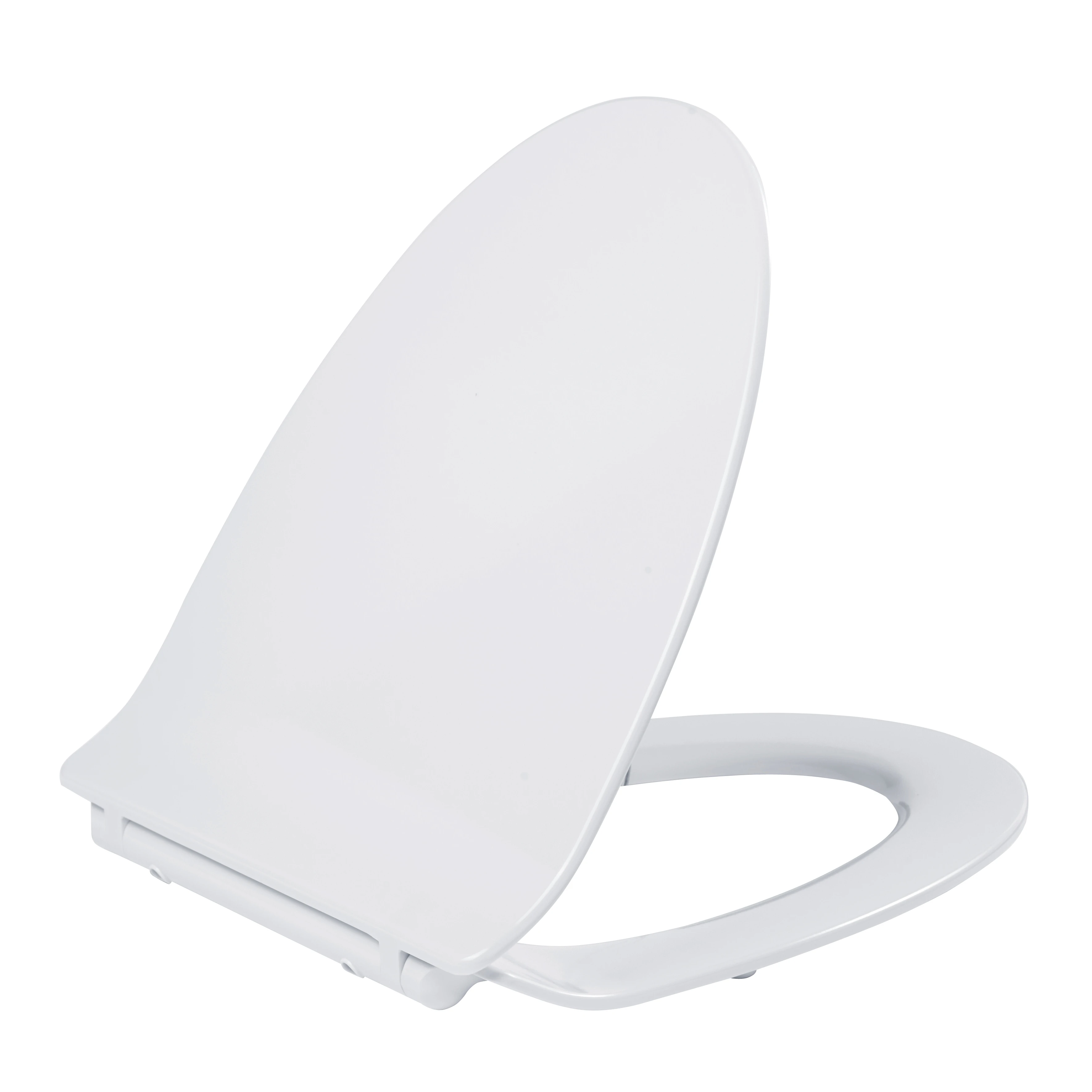 Bathroom  Duroplast Wc  Cover Seat Soft Close  North Europe style Slimline Toilet Seat