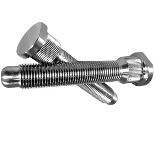 DIN STANDARD ANSI ASTM 18.2.2 Low Price Stainless Steel Wheel Stud Bolts With Knurling From HanDan