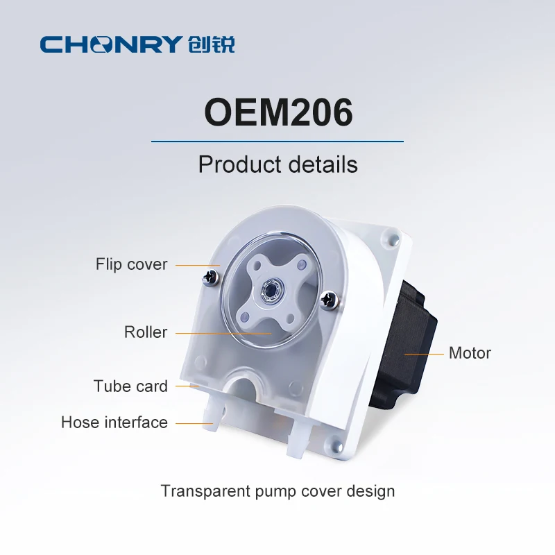 OEM206/WP300 Wholesale Price Peripump 12v Peristaltic Pump Laundry Detergent Dosing Pump