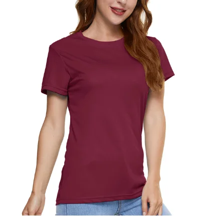 Женская быстросохнущая футболка с коротким рукавом