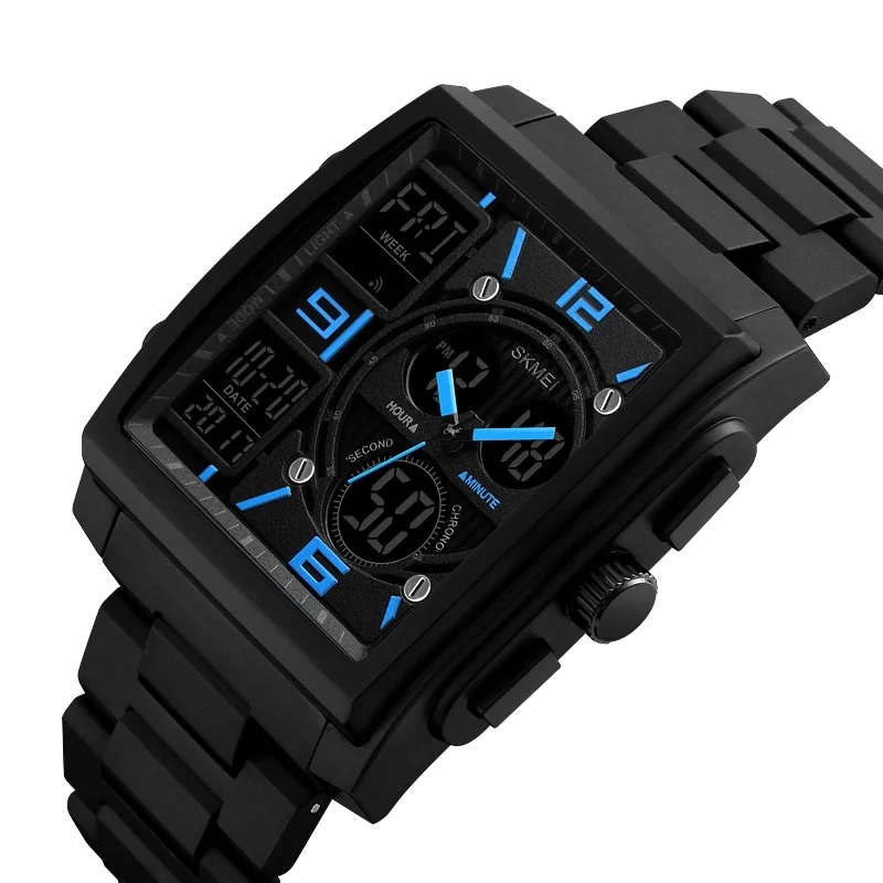 Fashion Luxury Electronic Watch Waterproof Custom Sport Skmei 1274 Digital Watch