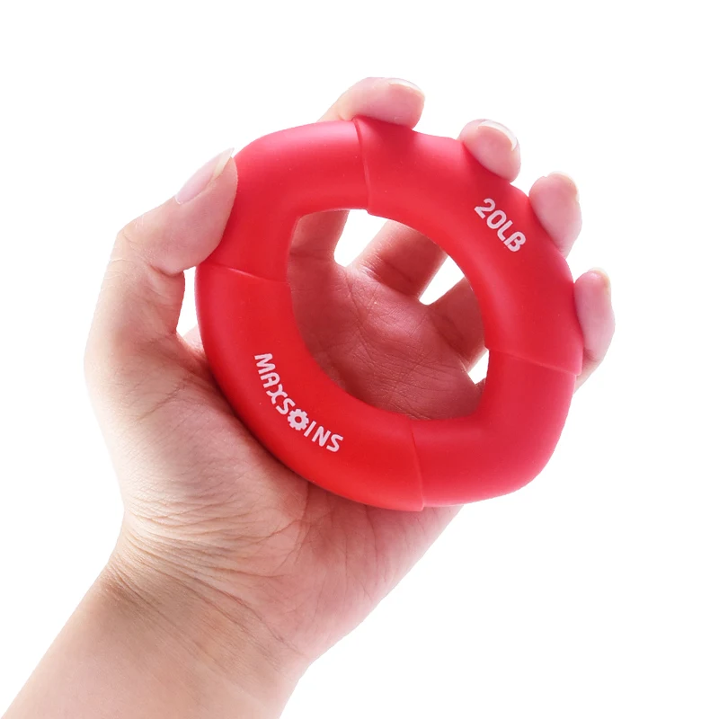 
Silicone hand grip forearm hand carpal expander muscle power training finger exerciser 