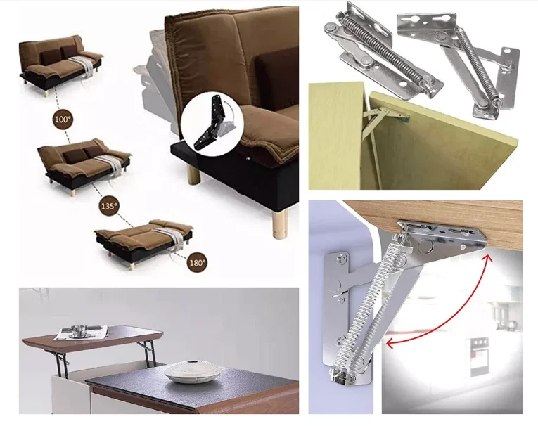 Yanyang Sofa Hinges Triangle 150mm Length Furniture Sofa Functional Hinge