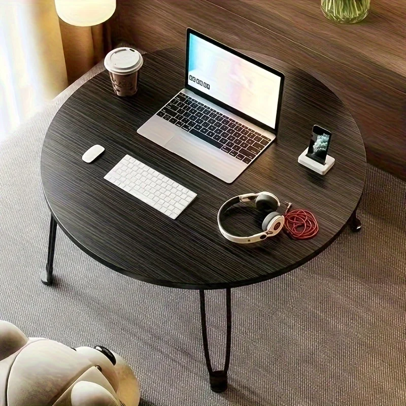 Portable Compact Desk 1pc Household Sundries Workstation for Bedroom Outdoor & Terrace Use