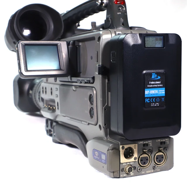 Portable 74wh v mount v-lock battery universal v mounting plate for sony broadcast video camera battery