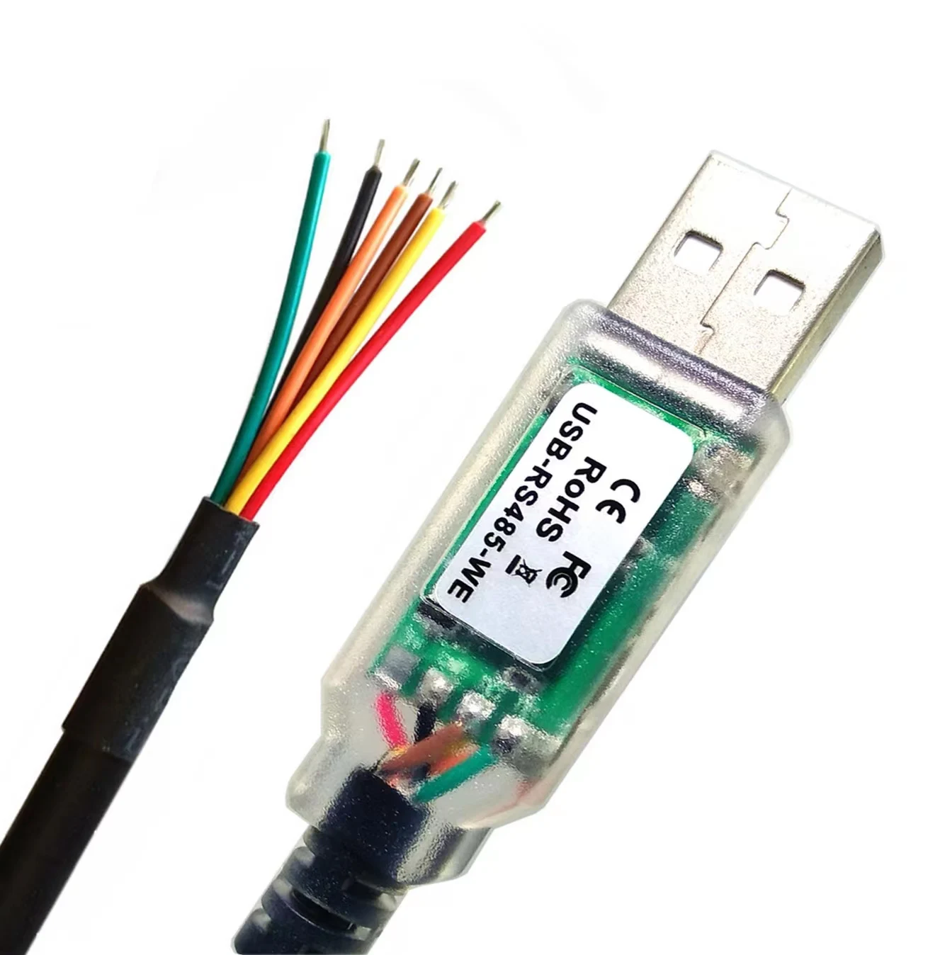 FTDI FT232RQ USB RS485 WE 1800 Wire End 6ft Serial Communication Cable