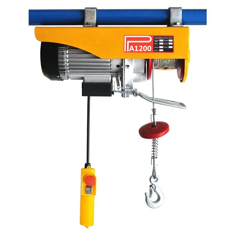 CE Tested Industrial PA800 KG Electric Mini Type Hoist for Workshop